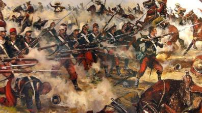 688 Légion étrangère lors du combat de Camerone
