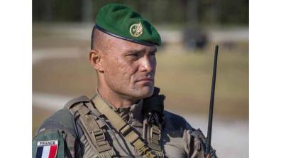 Le béret vert à la Légion étrangère