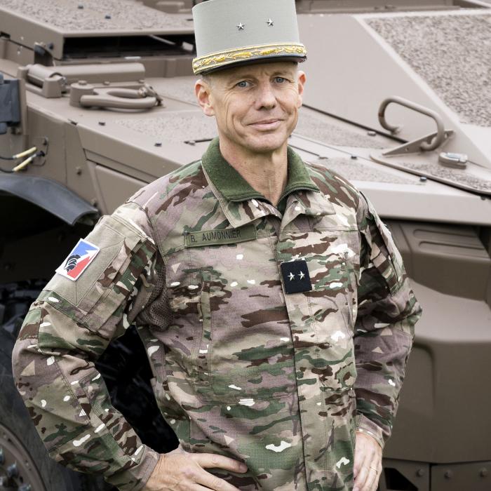 Portrait du commandant en second - GBR Aumonnier